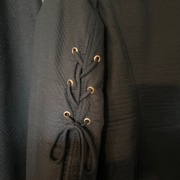 PLAZA SOUTH 2PC BLACK SKIRT SUIT - Picture 5 of 7